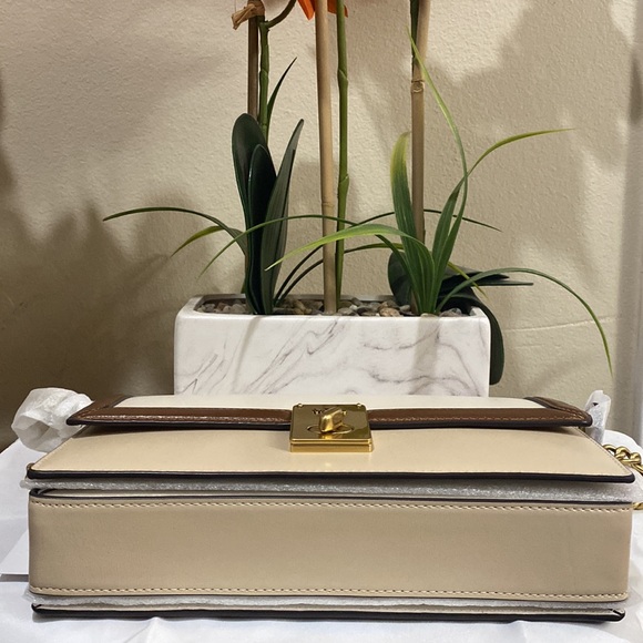 Coach Hutton Colorblock Leather Shoulder Bag - Picture 13 of 13